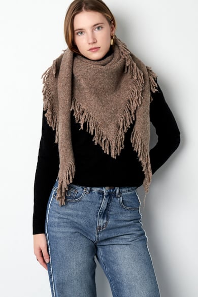 Everyday elegance scarf - wine red h5 Picture2